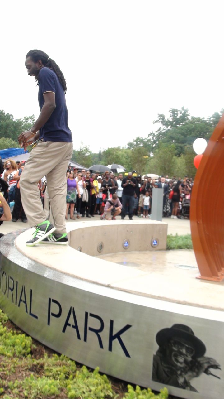 Chuck Brown Memorial Park Dedication