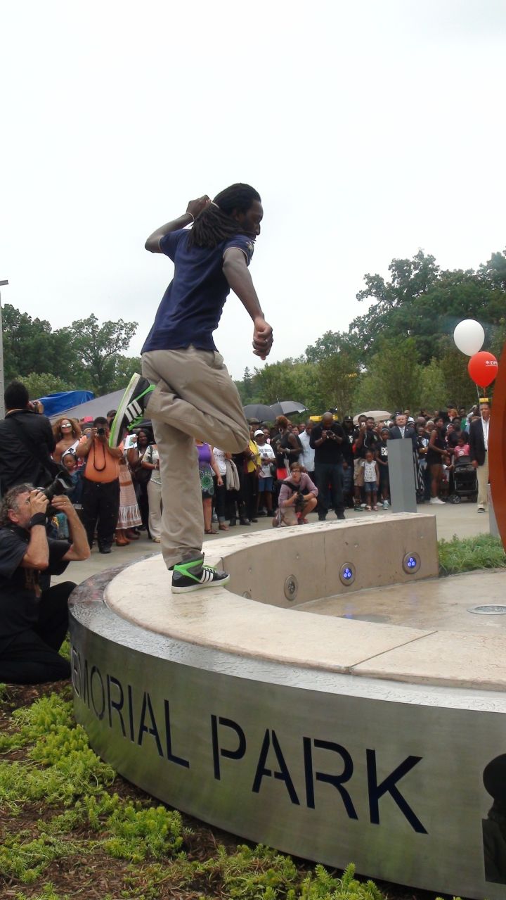 Chuck Brown Memorial Park Dedication