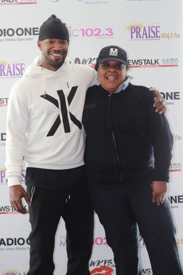 Jamie Foxx Visits Radio One DC