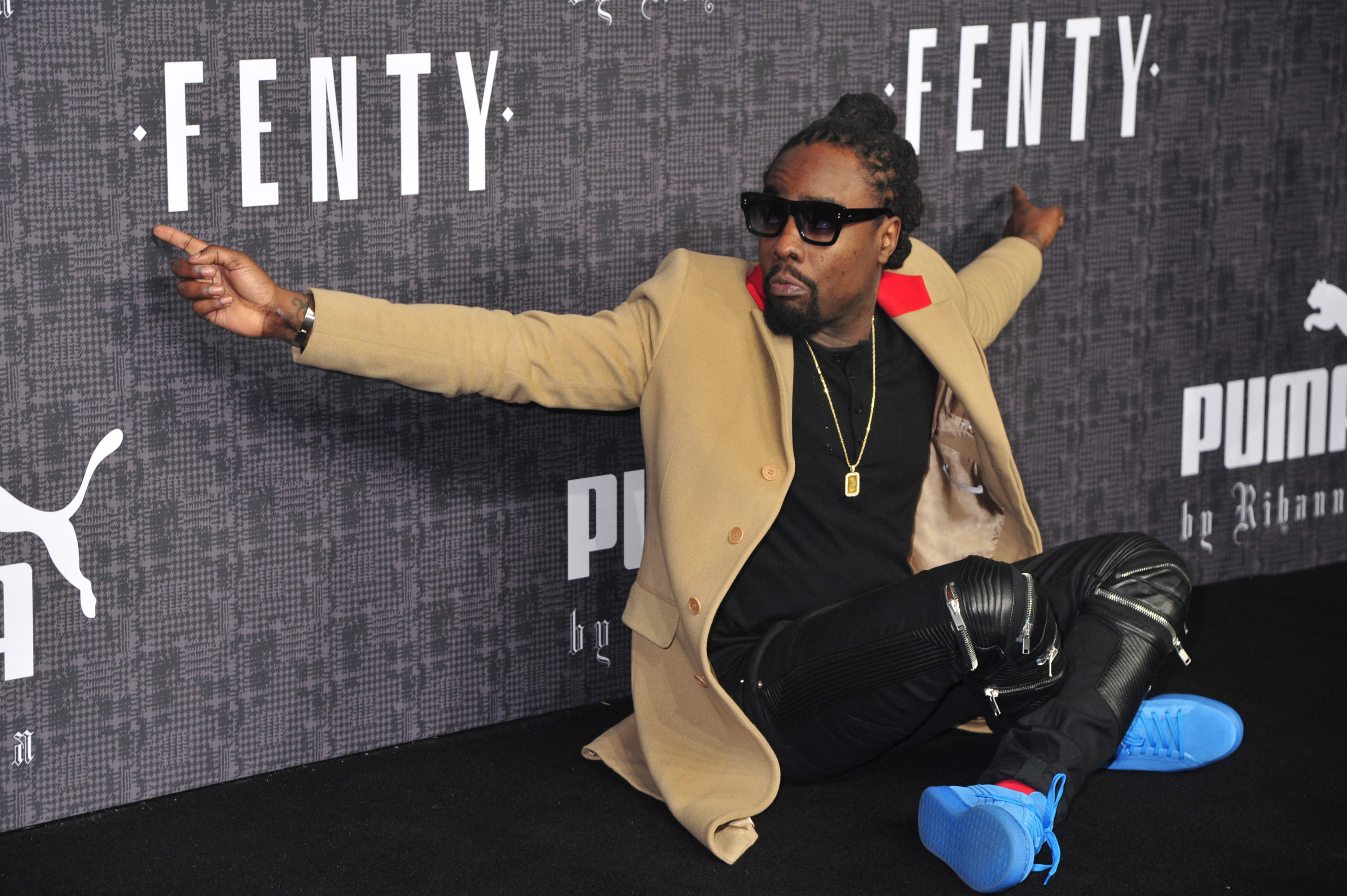 Wale at FENTY x PUMA by Rihanna Fall 2016 New York Fashion Week