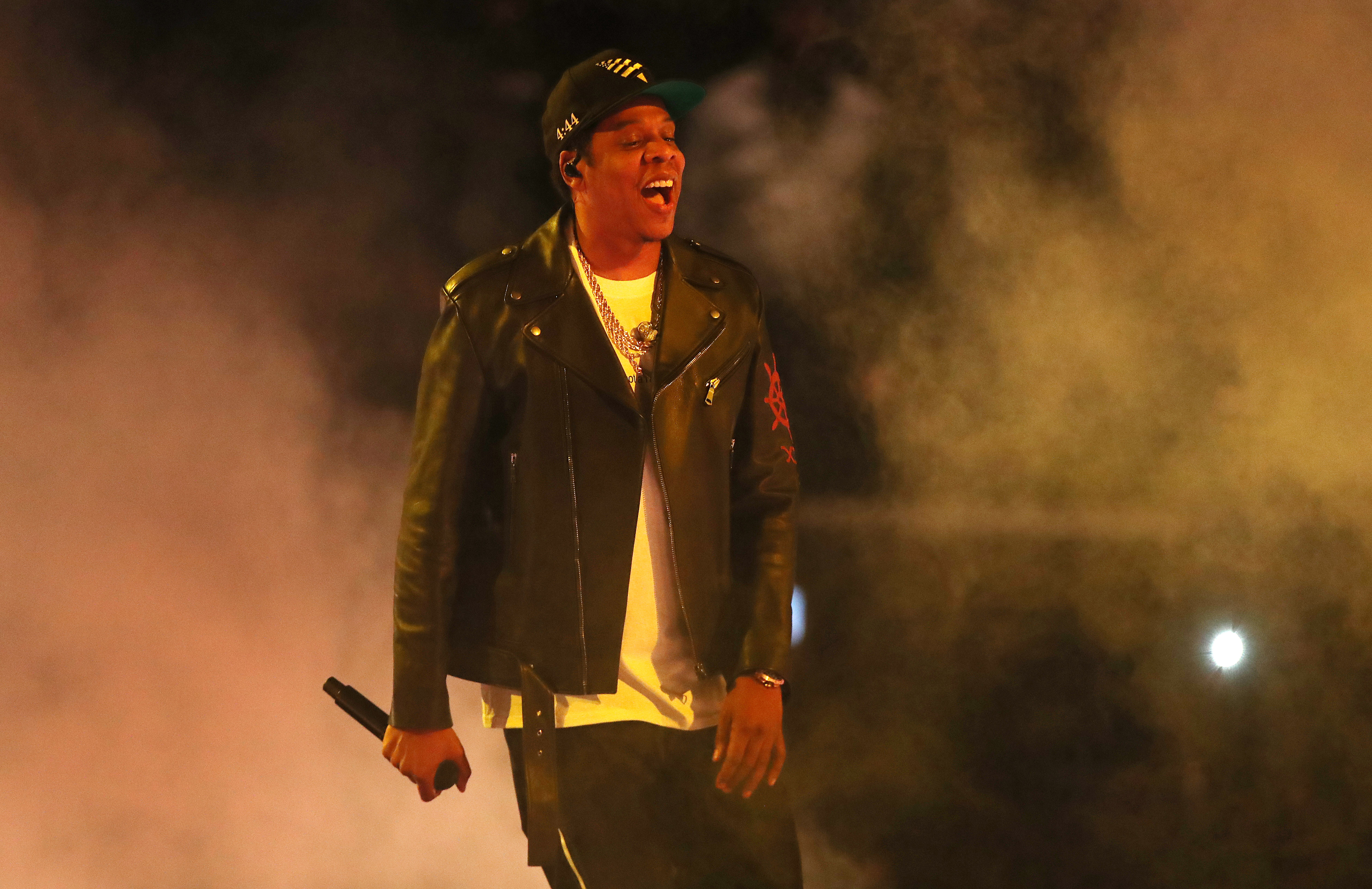Jay-Z performs on his '4:44' Tour