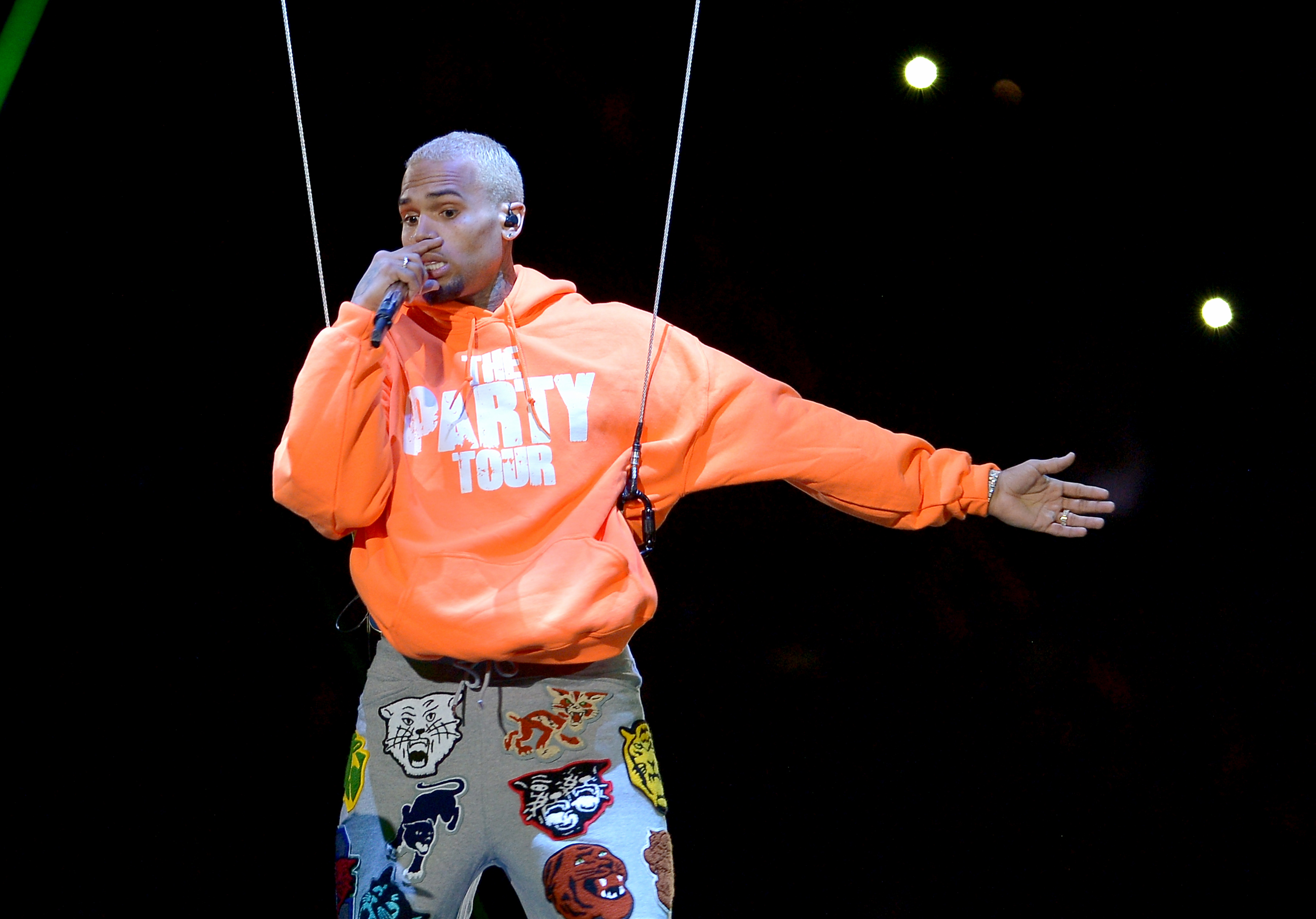 Chris Brown plays Miami