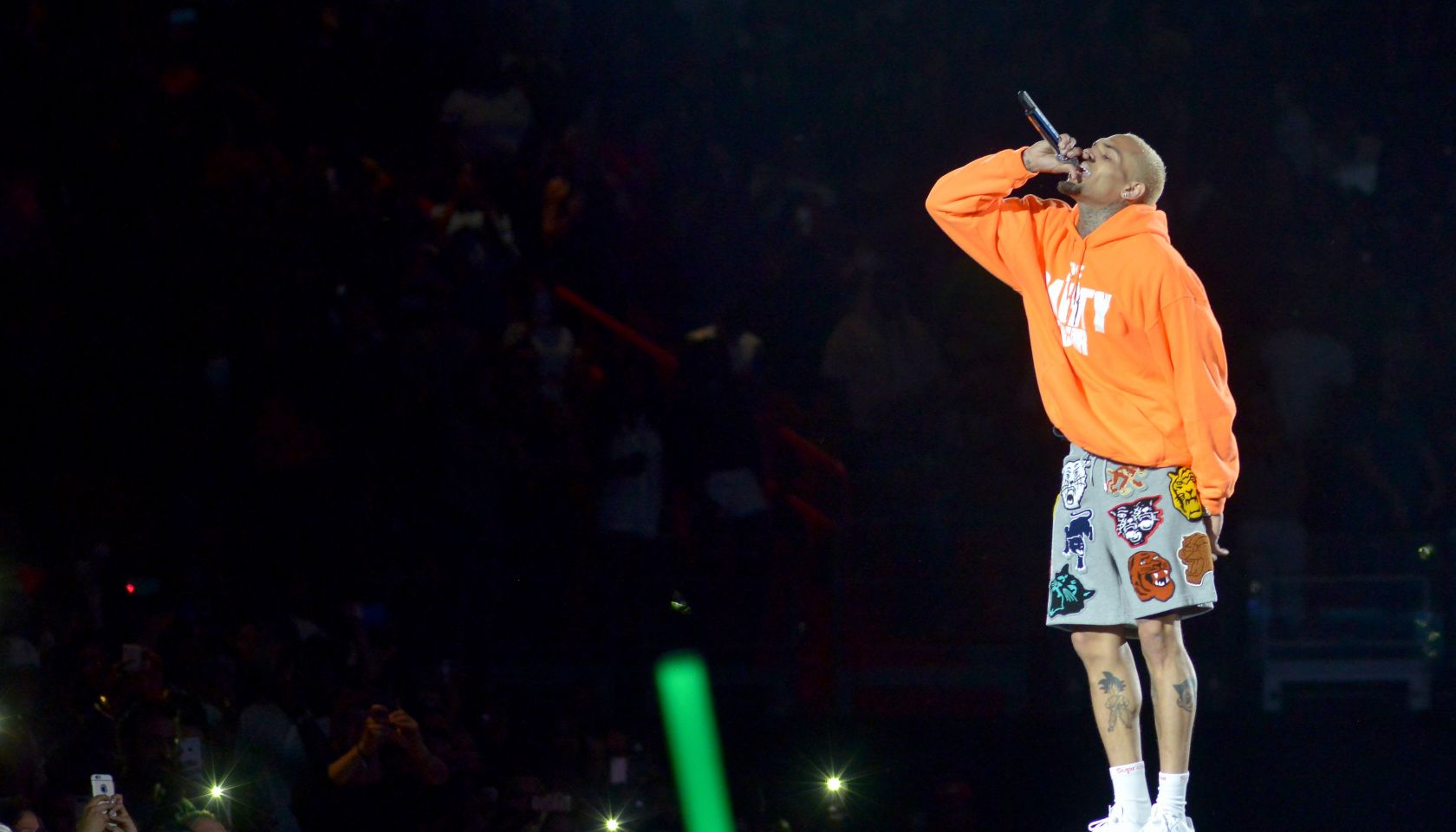 Chris Brown plays Miami