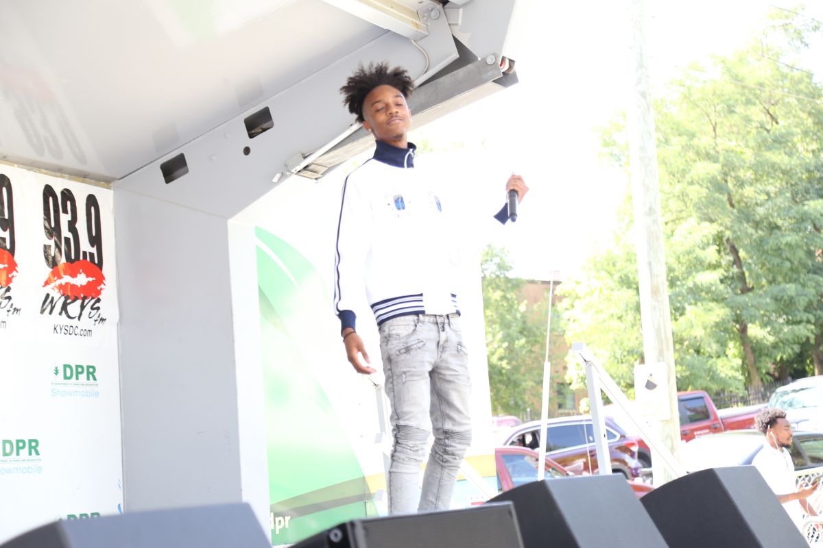 Dyson Alexander At The July 2018 KYS Block Party