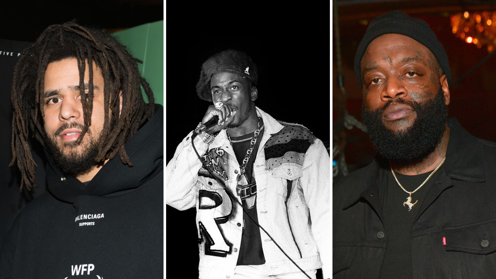 J. Cole, Rakim & Rick Ross