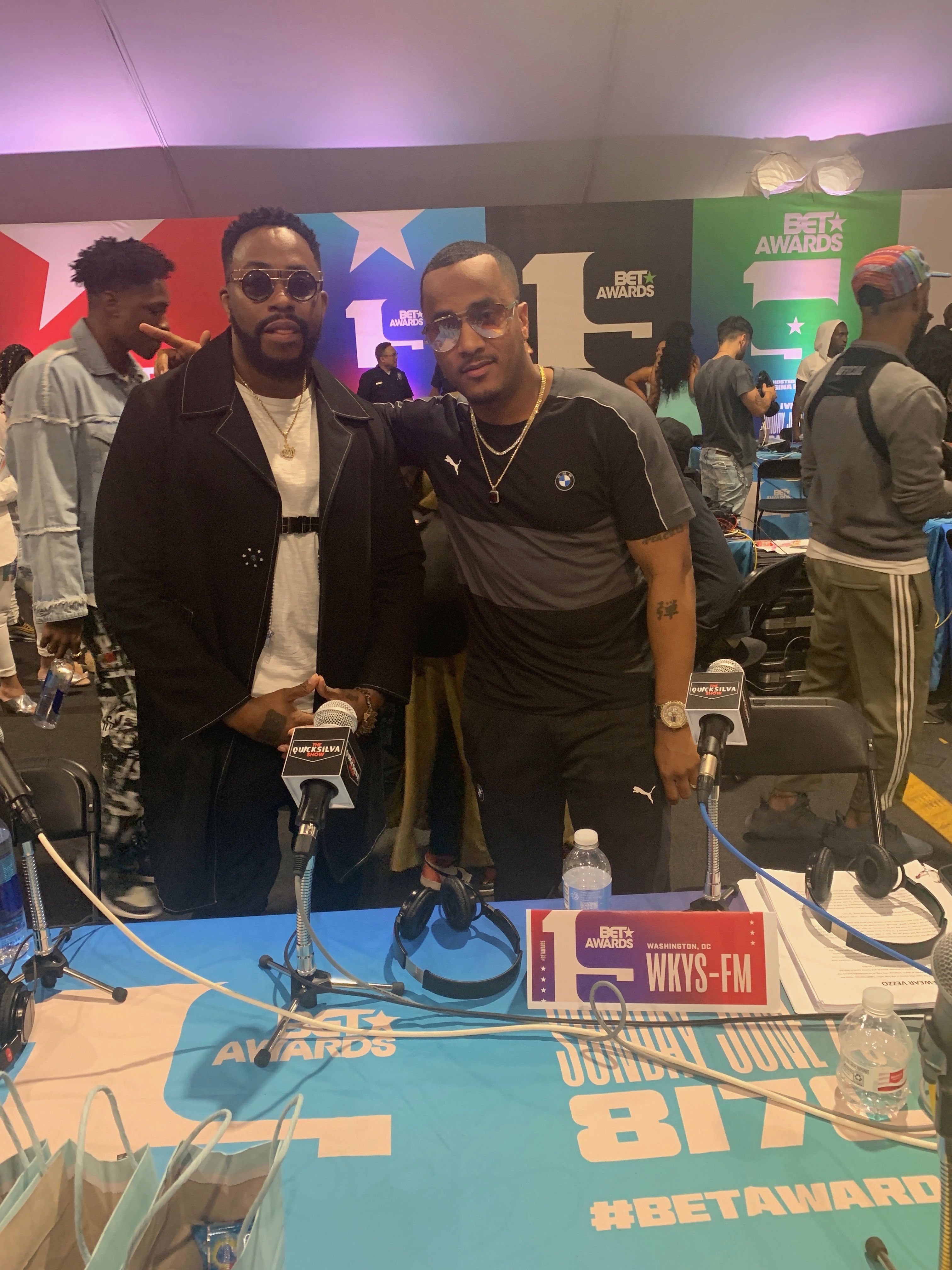 BET Awards: QuickSilva & Raheem DeVaughn