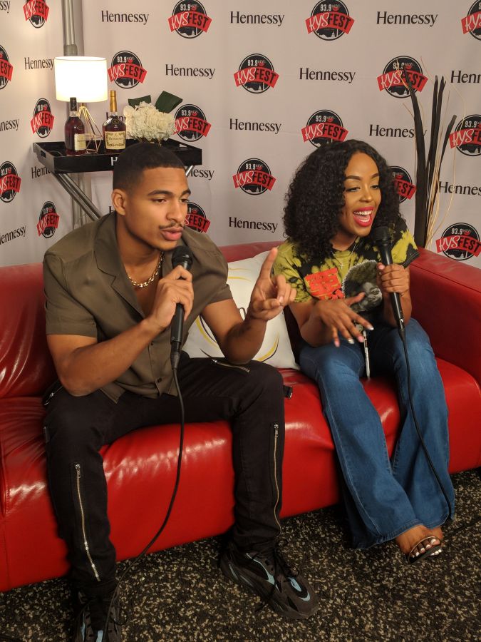 Artists Inside The Hennessy Room At The 2nd Annual KYS Fest