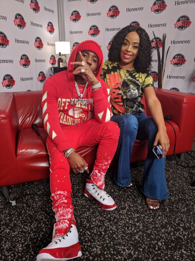 Artists Inside The Hennessy Room At The 2nd Annual KYS Fest