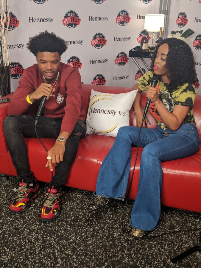 Artists Inside The Hennessy Room At The 2nd Annual KYS Fest