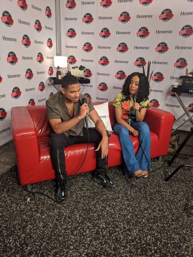 Artists Inside The Hennessy Room At The 2nd Annual KYS Fest