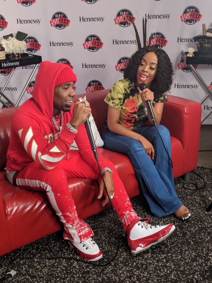 Artists Inside The Hennessy Room At The 2nd Annual KYS Fest