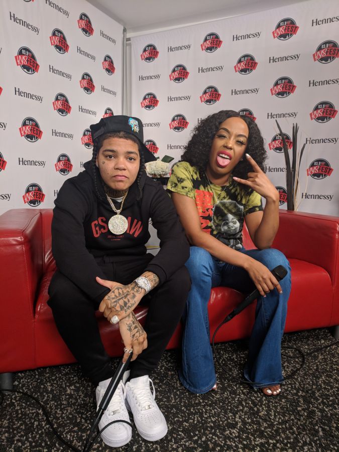 Artists Inside The Hennessy Room At The 2nd Annual KYS Fest