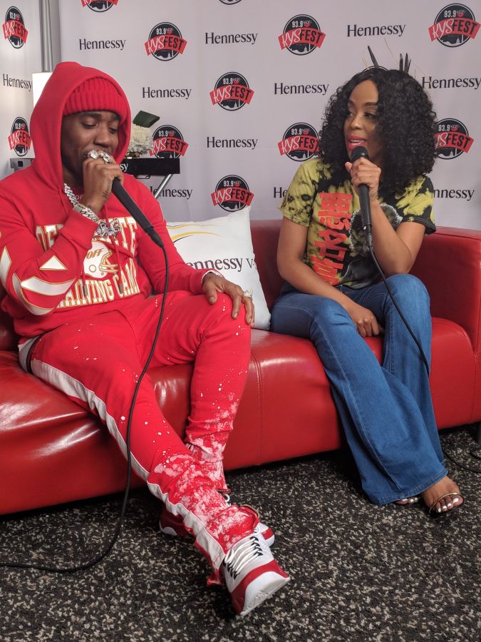 Artists Inside The Hennessy Room At The 2nd Annual KYS Fest