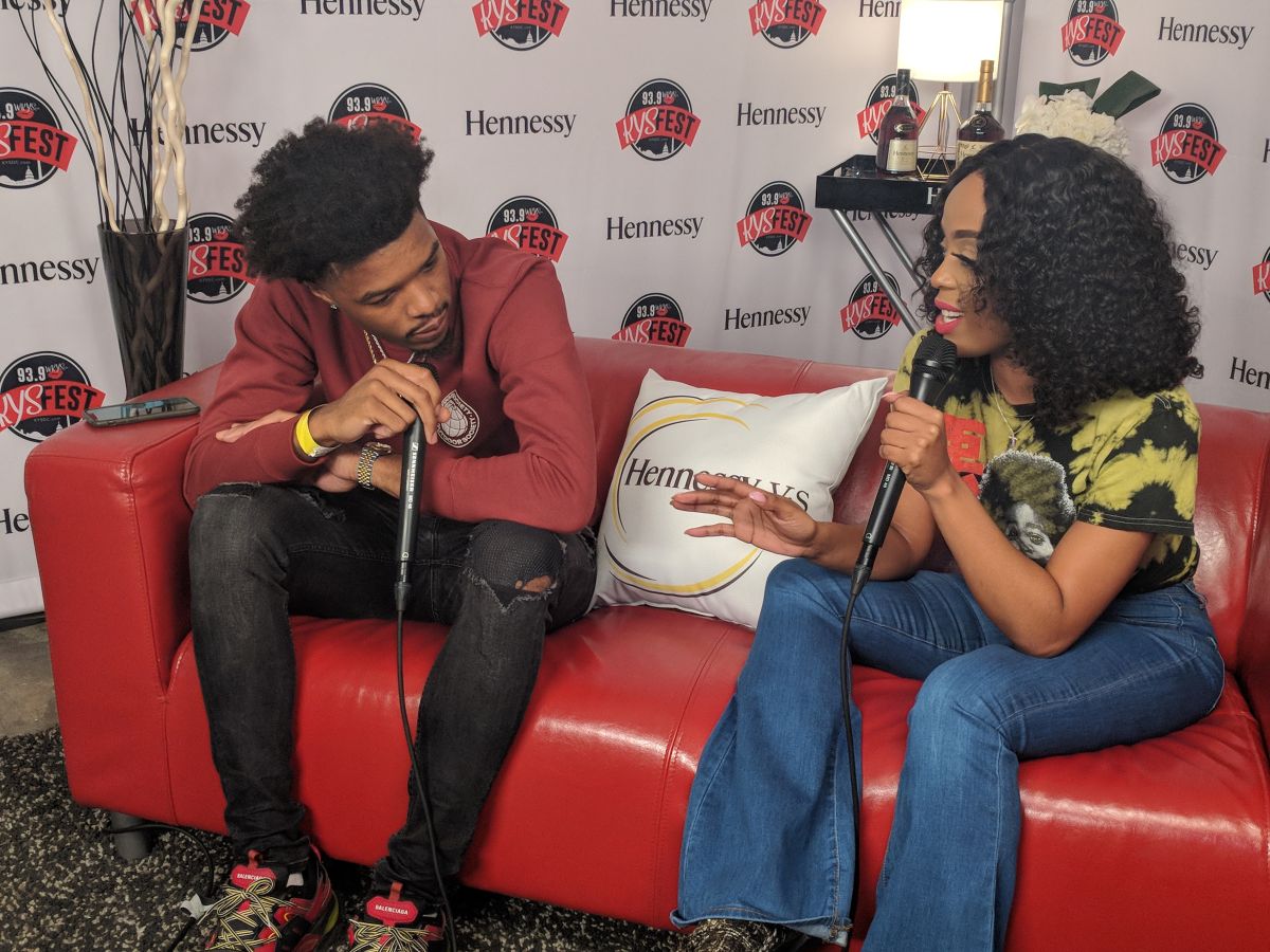 Artists Inside The Hennessy Room At The 2nd Annual KYS Fest