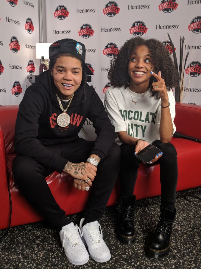 Artists Inside The Hennessy Room At The 2nd Annual KYS Fest