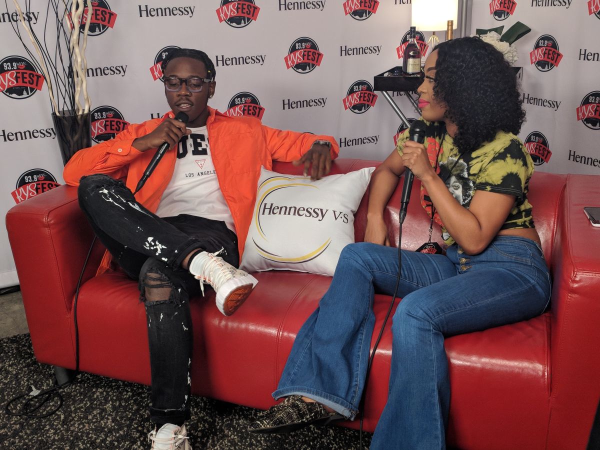 Artists Inside The Hennessy Room At The 2nd Annual KYS Fest
