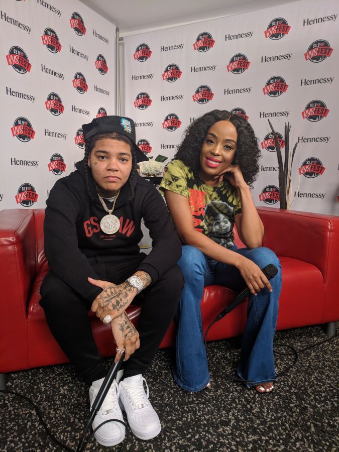 Artists Inside The Hennessy Room At The 2nd Annual KYS Fest
