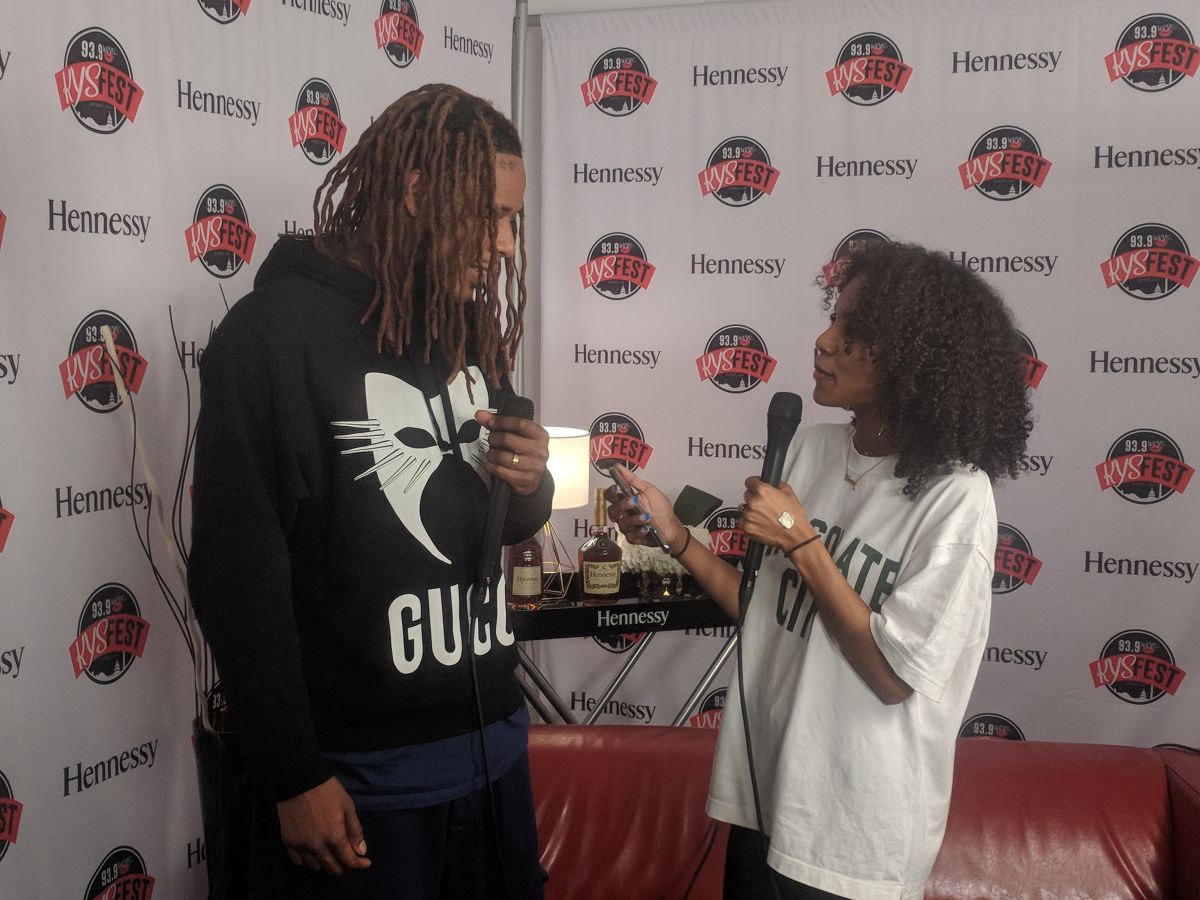 Artists Inside The Hennessy Room At The 2nd Annual KYS Fest