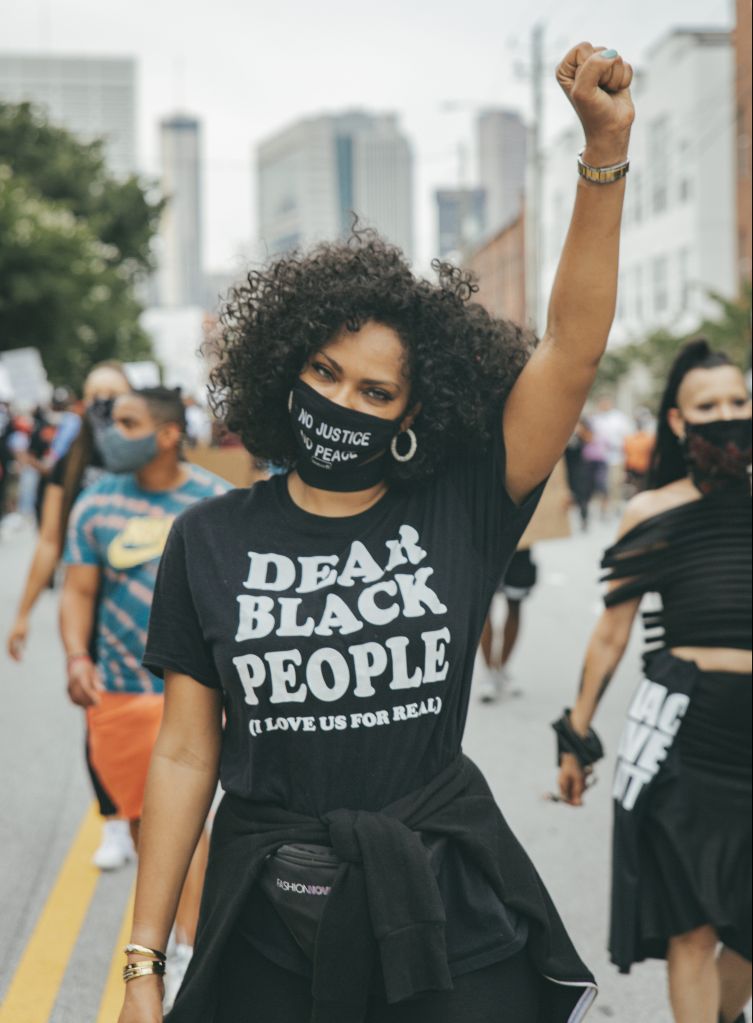Black Women Protesting