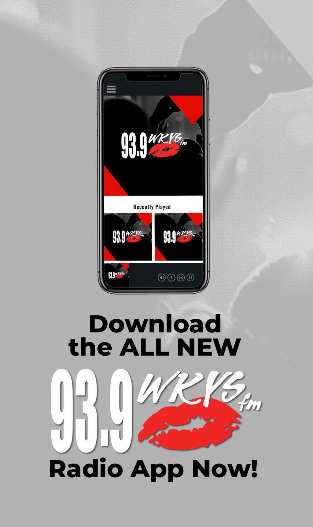 WKYS Mobile App Graphics updated July 2020