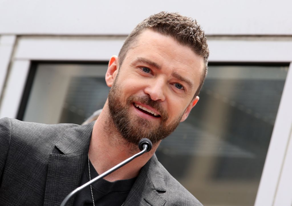 N'SYNC are honored with a star on the Hollywood Walk Of Fame