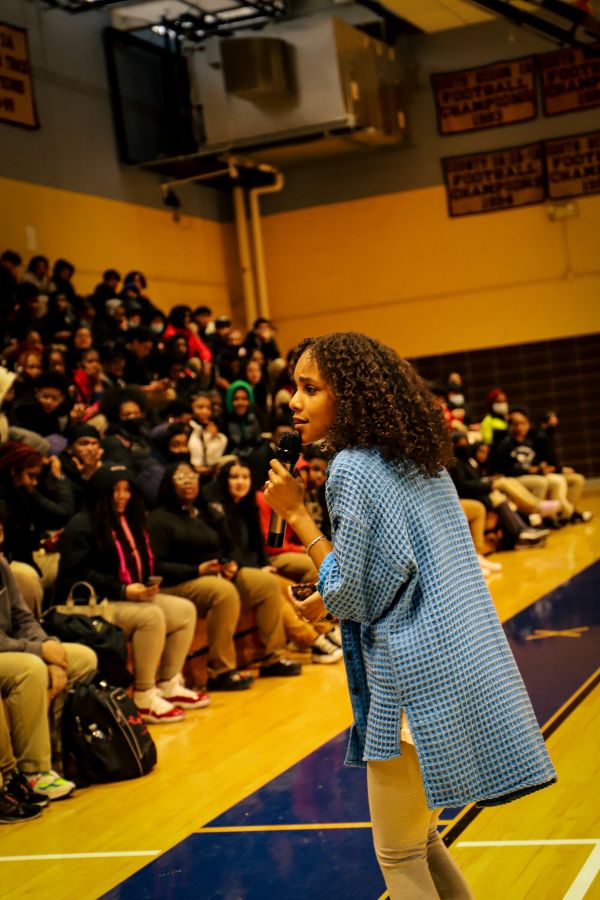 Little Bacon Bear at Potomac High School In Maryland