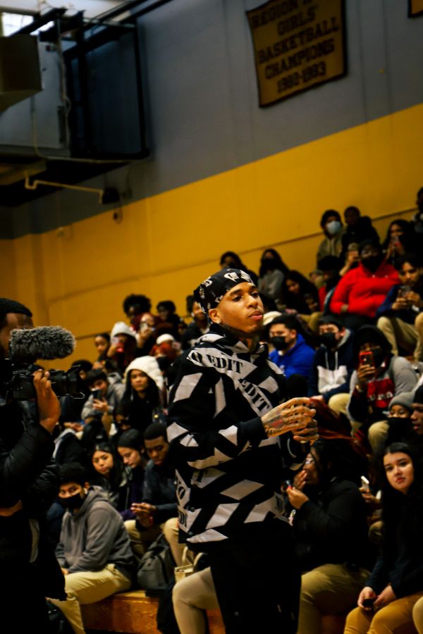 NLE Choppa at Potomac High School In Maryland