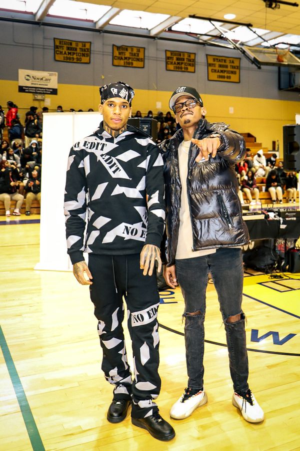 NLE Choppa at Potomac High School In Maryland
