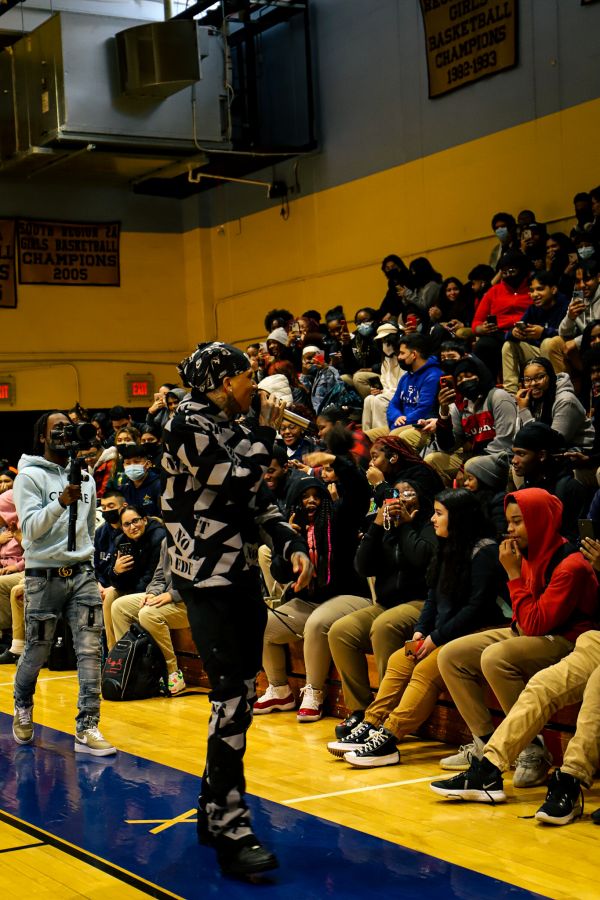 NLE Choppa at Potomac High School In Maryland