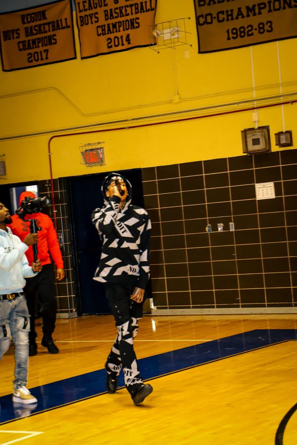 NLE Choppa at Potomac High School In Maryland