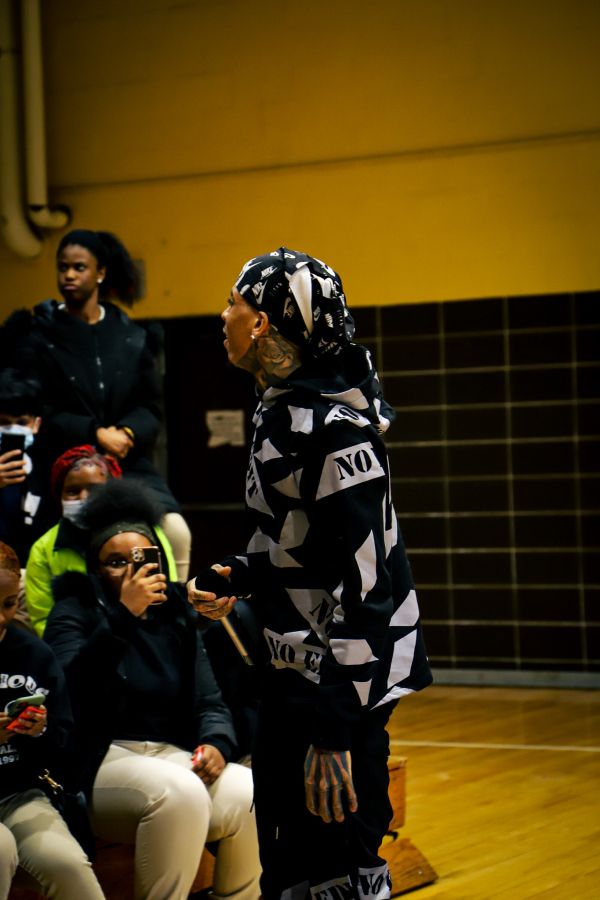 NLE Choppa at Potomac High School In Maryland