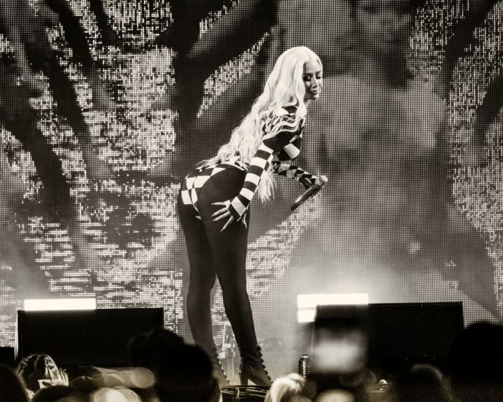 Iggy Azalea on the Pitbull "Can't Stop Us Now" Summer Tour in Nashville, TN