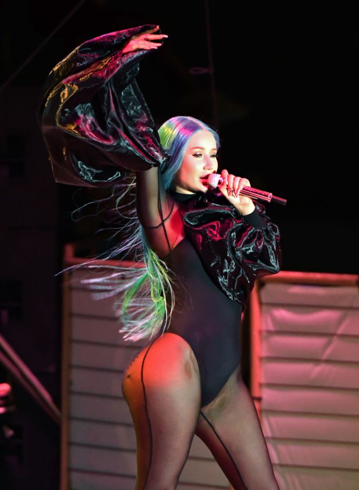 Iggy Azalea Performing at WNBA All-Star Game 2019
