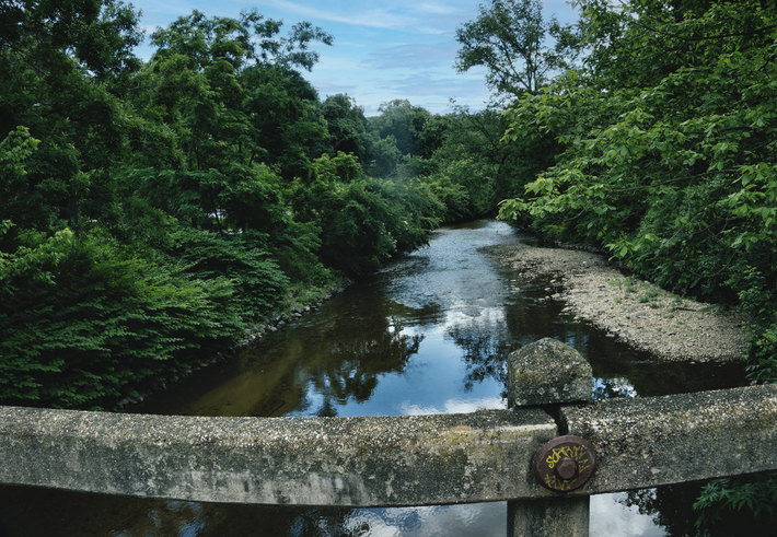 A bridge over Rock Creek Park in Washington DC