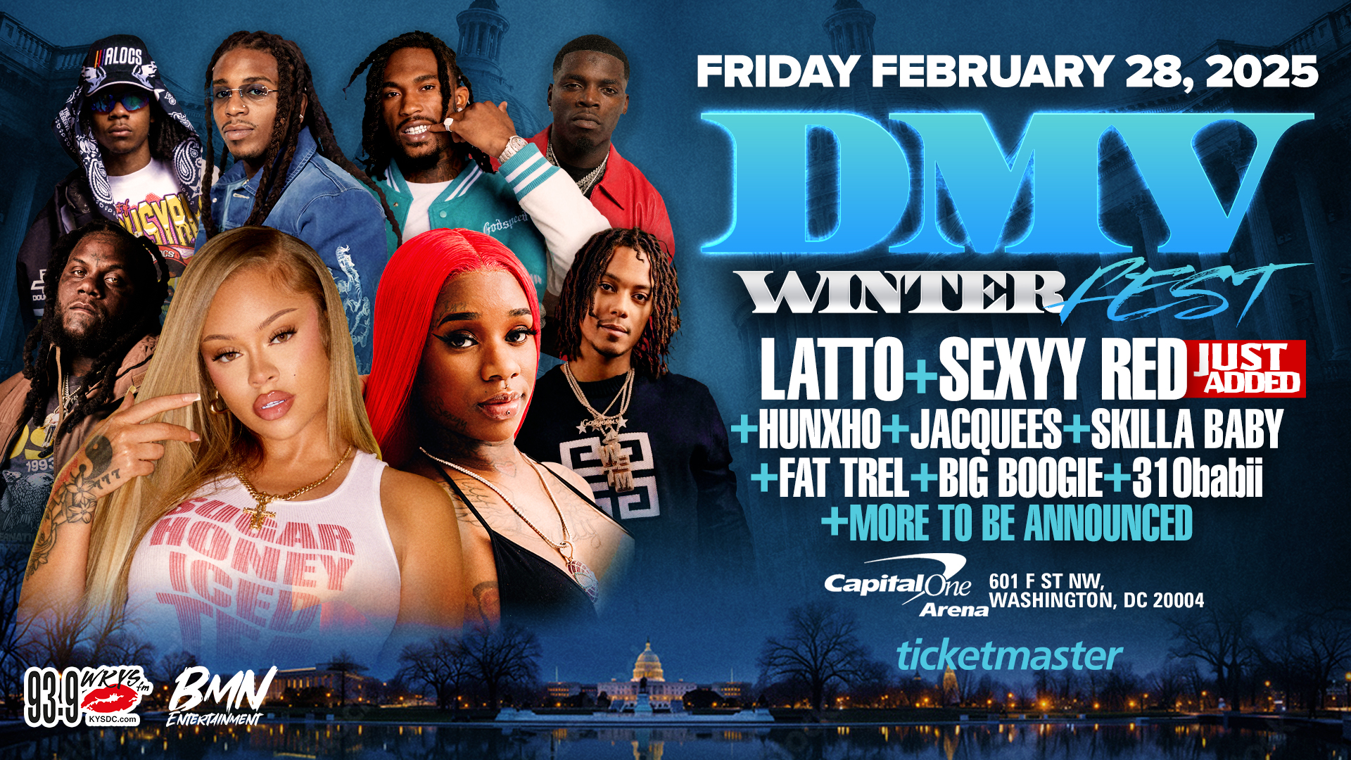 DMW Winterfest With Sexxy Red Graphic