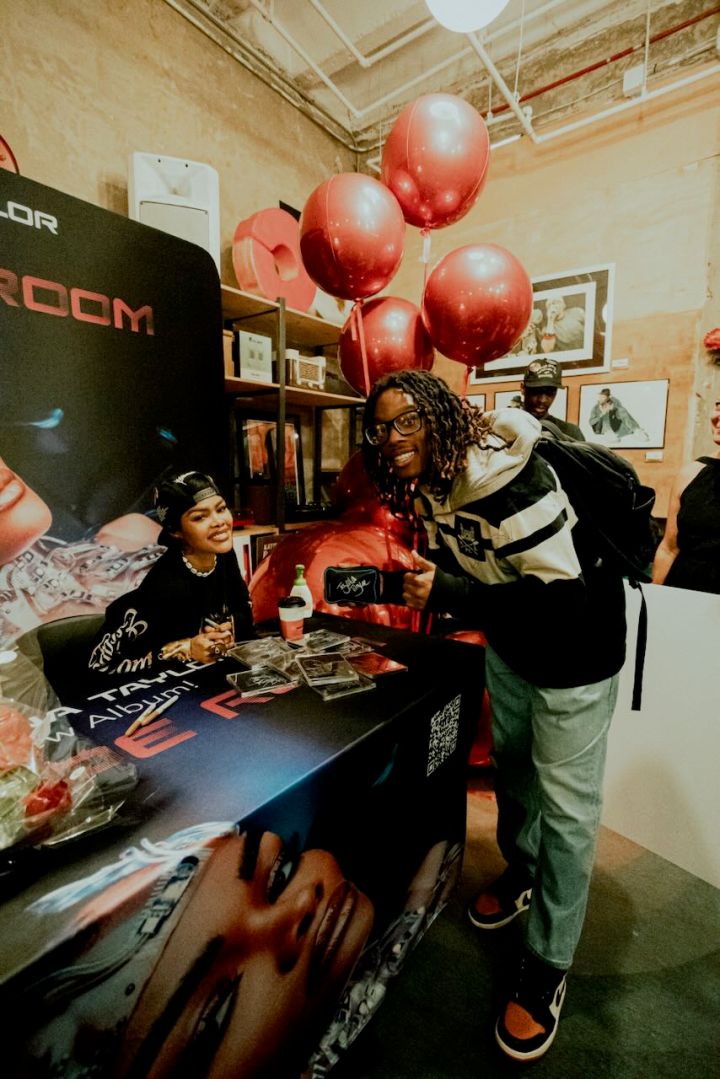Teyana Taylor "Escape Room" In-Store Signing at Byrdland Records