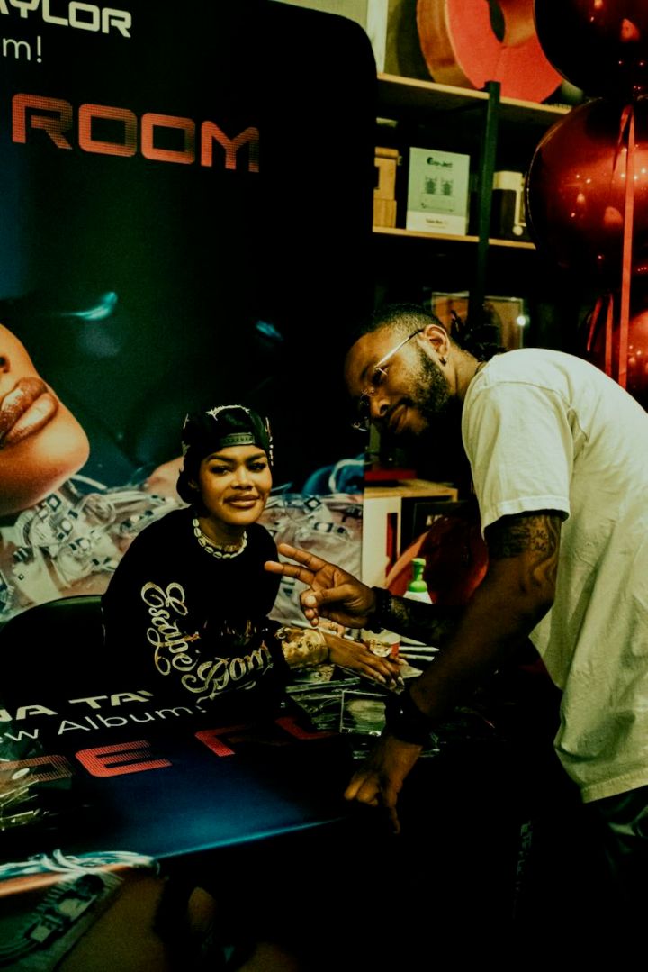 Teyana Taylor "Escape Room" In-Store Signing at Byrdland Records