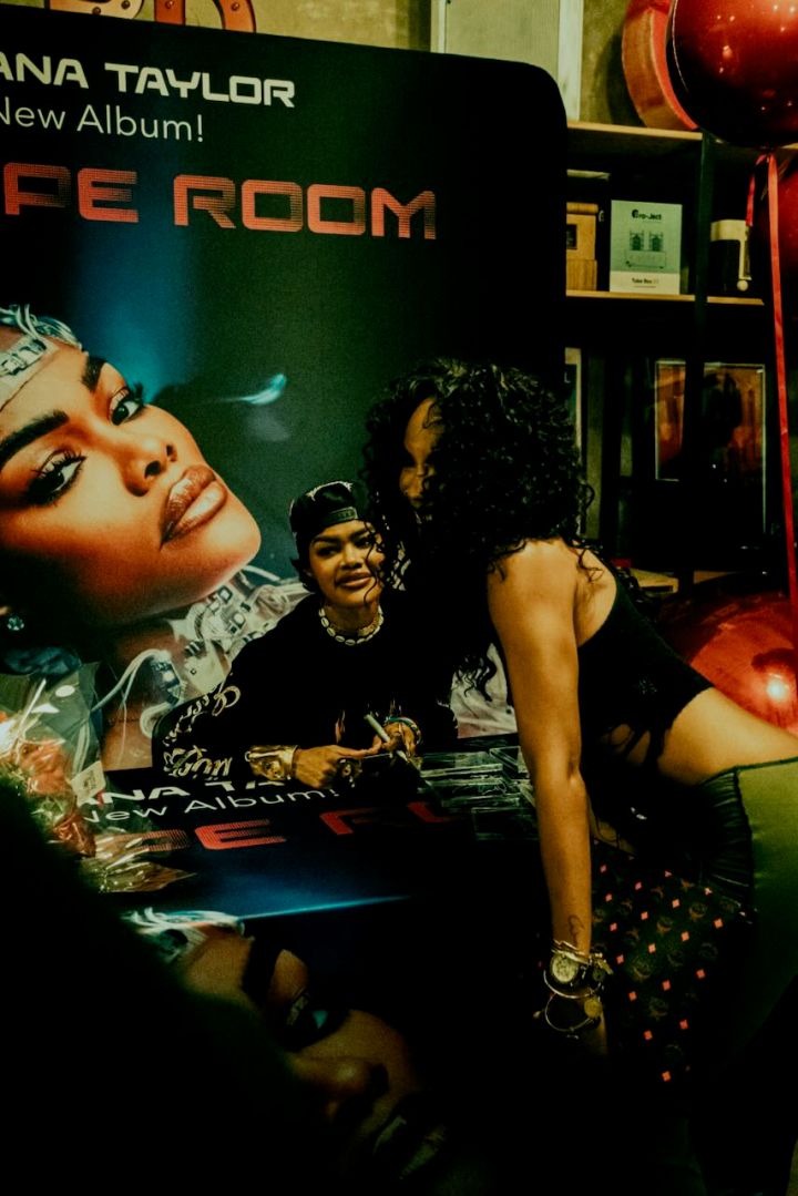 Teyana Taylor "Escape Room" In-Store Signing at Byrdland Records