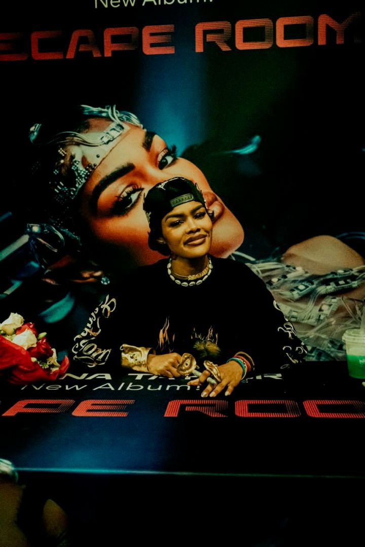 Teyana Taylor "Escape Room" In-Store Signing at Byrdland Records