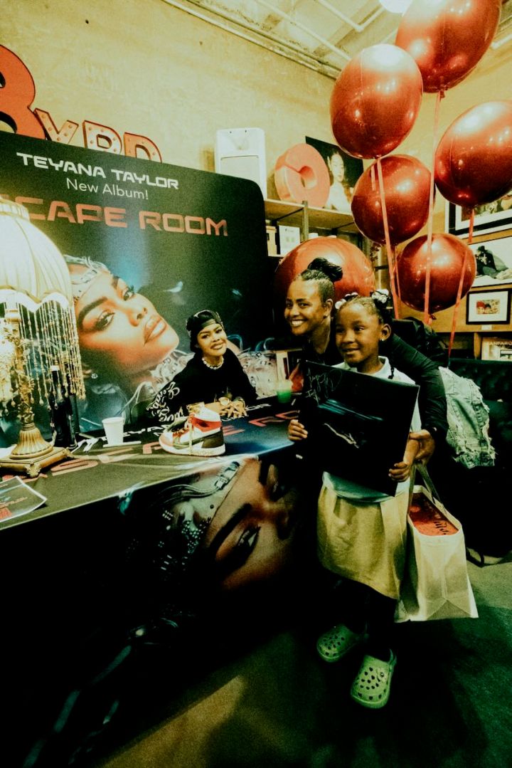 Teyana Taylor "Escape Room" In-Store Signing at Byrdland Records