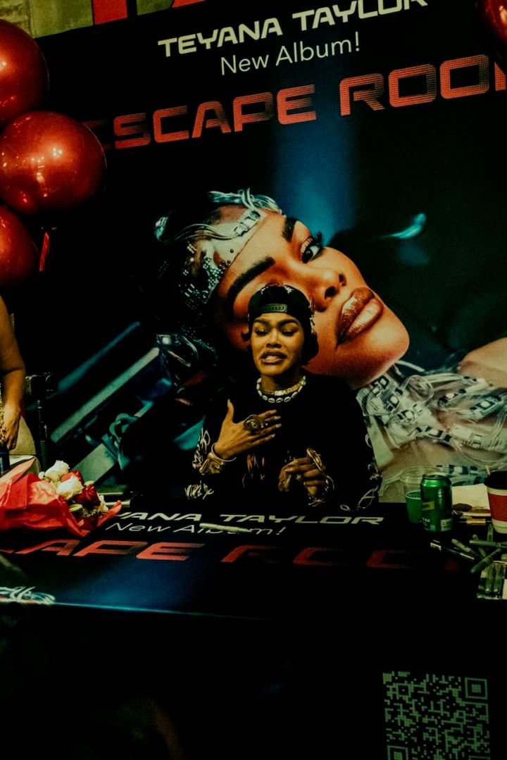 Teyana Taylor "Escape Room" In-Store Signing at Byrdland Records