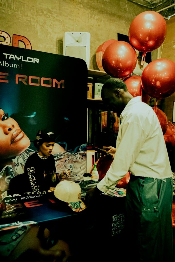 Teyana Taylor "Escape Room" In-Store Signing at Byrdland Records