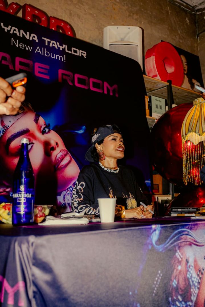 Teyana Taylor "Escape Room" In-Store Signing at Byrdland Records