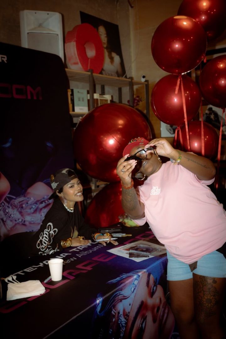 Teyana Taylor "Escape Room" In-Store Signing at Byrdland Records