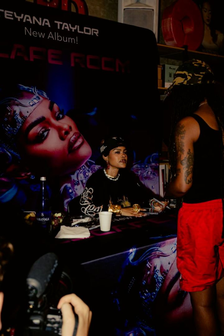Teyana Taylor "Escape Room" In-Store Signing at Byrdland Records
