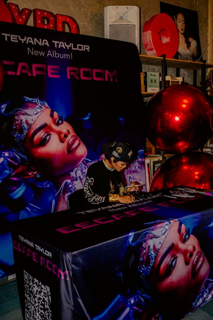 Teyana Taylor "Escape Room" In-Store Signing at Byrdland Records