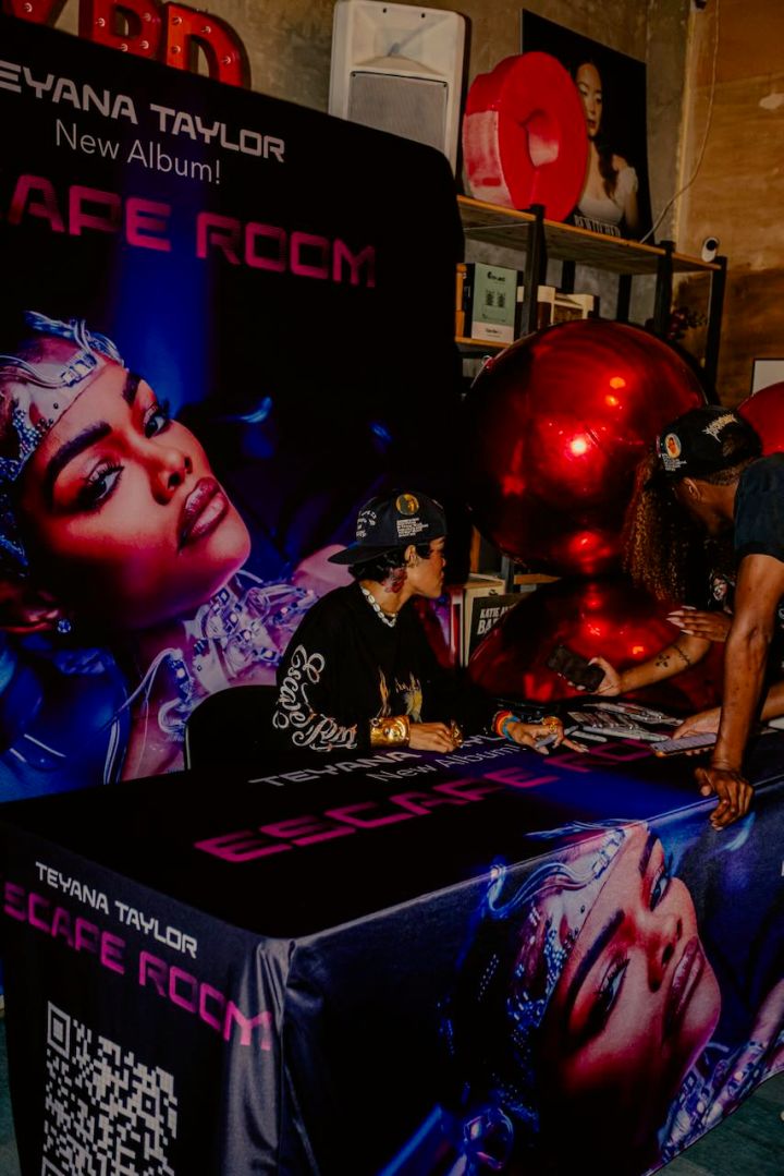 Teyana Taylor "Escape Room" In-Store Signing at Byrdland Records