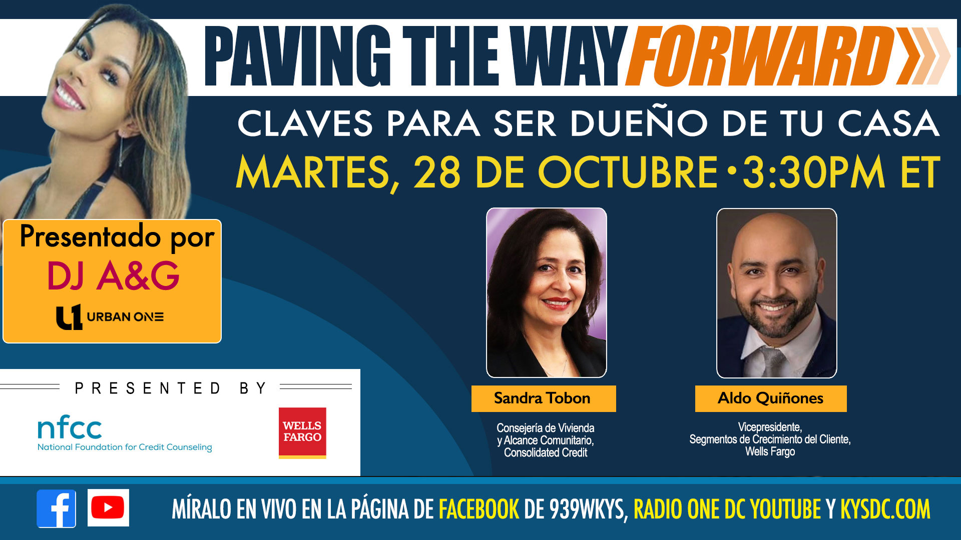 Paving The Way Forward with DJ A&G presented by NFCC and Wells Fargo